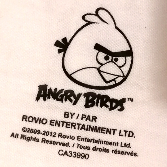 🔥SALE🔥Angry Birds Space Cadet Girls T-shirt NWT Sz S (7-8), M (10-12),L(14-16) - Picture 3 of 5